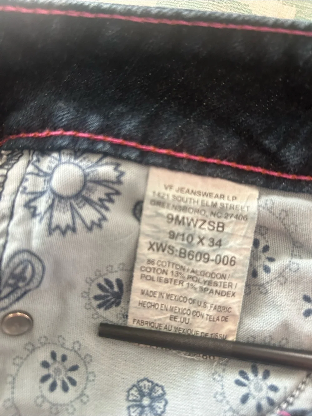 Wrangler Dark Indigo Bootcut Jeans